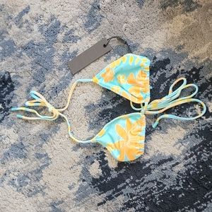 Airlie velvet string top